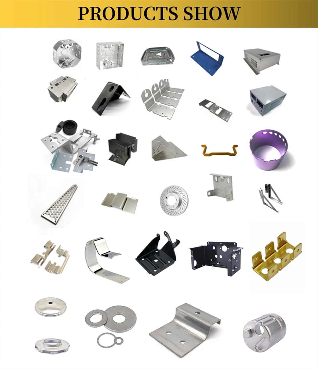 OEM Custom Welding Working Aluminum Stainless Steel Parts Sheet Metal Fabrication