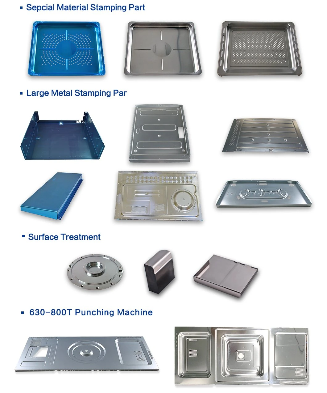 Custom Metal Stamping Microwave Oven/Air Conditioner/Refrigeator Sheet Metal Part Stamping